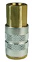 Dixon 2FF2-B 1/4" IND COUPLER, 1/4" NPTF, BRASS Body Material: BRASS Body Size: 1/4"